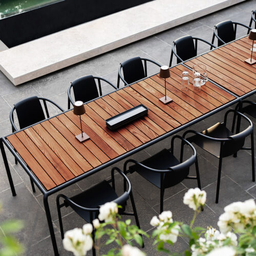Avanti essenhout tuintafel van Houe
