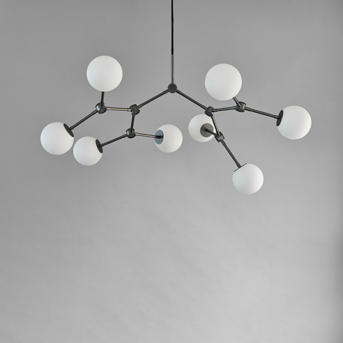 Drop Chandelier Bulp mini Grey van 101 Copenhagen