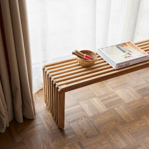 Slatted bench van HKliving - Afbeelding 3