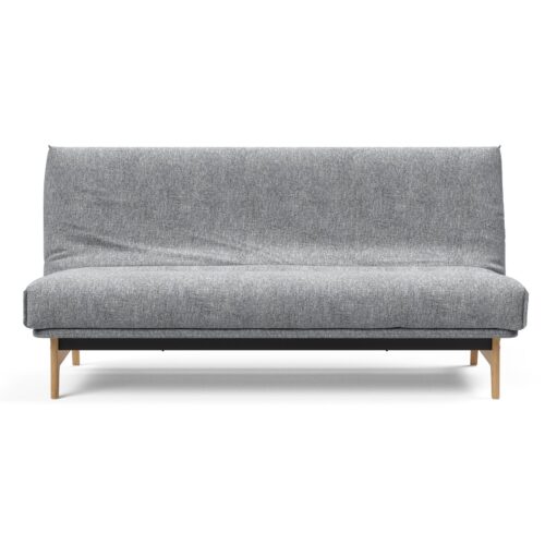 Slaapbank Aslak 140 afneembare hoes Soft Spring Mattress van Innovation Living - Afbeelding 3