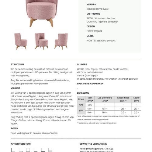Bolero fauteuil van Mobitec - Afbeelding 6