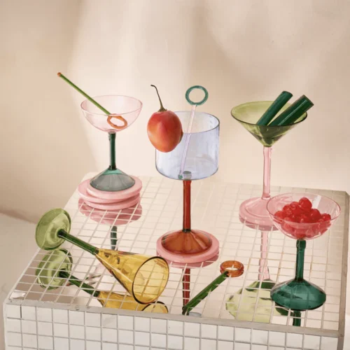 Champagneglas set van 2 van Urban Nature Culture - Afbeelding 4