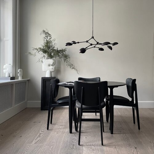 Drop Chandelier Burned Black Mini van 101 Copenhagen - Afbeelding 3