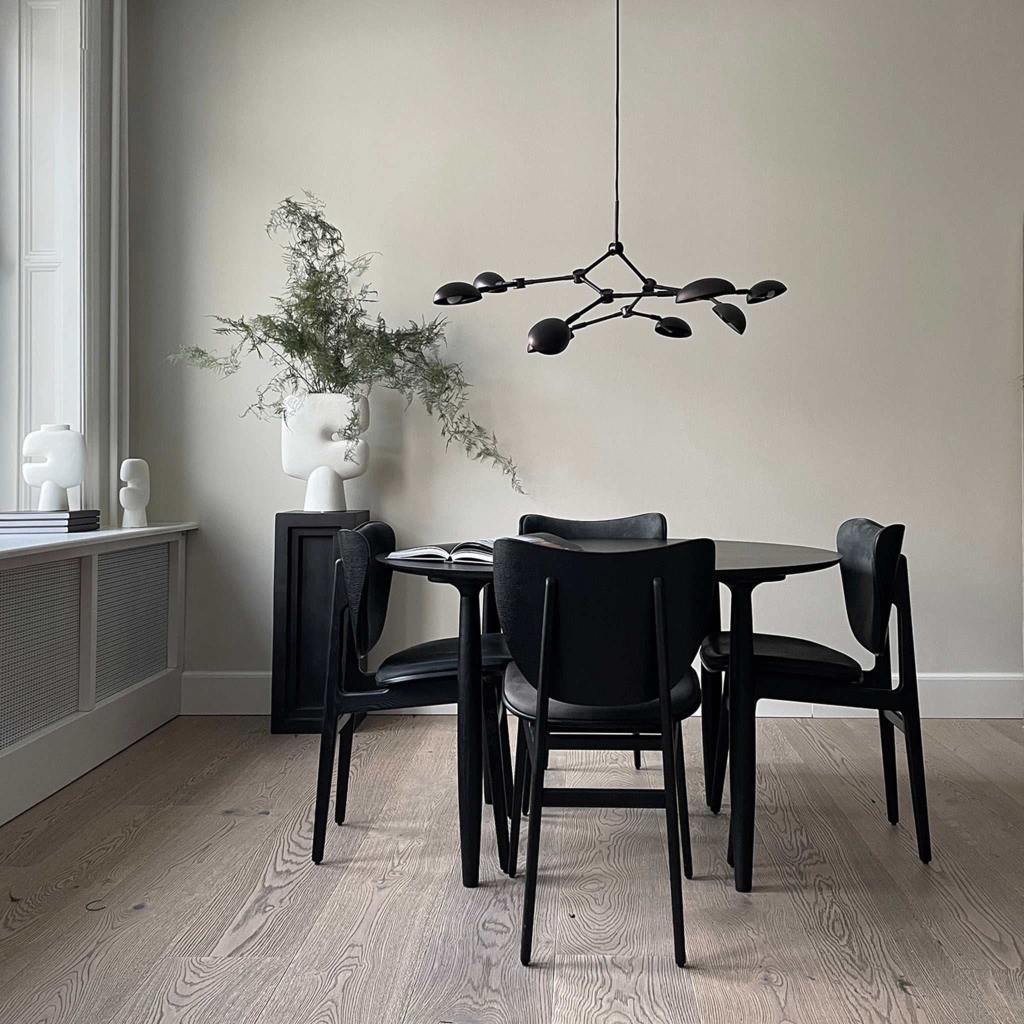 Drop Chandelier Burned Black Mini van 101 Copenhagen - Afbeelding 3