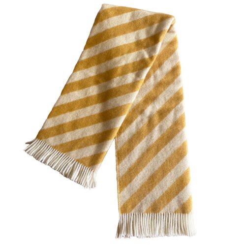 Funky Doris Filip Yellow - wollen plaid