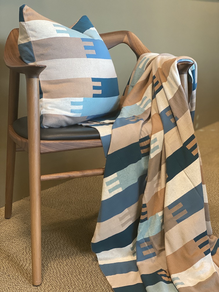 Fredrik Blue plaid van Funky Doris - Afbeelding 2