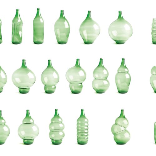 Bottle vazen van Klaas Kuiken - Afbeelding 3