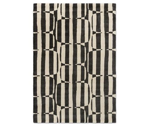 Brink & Campman Lohko Stripe Charcoal Vloerkleed - Afbeelding 6