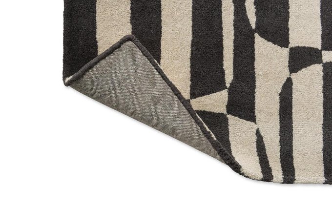 Brink & Campman Lohko Stripe Charcoal Vloerkleed - Afbeelding 3