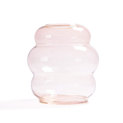 Muse Vase Clear Copper XL van Fundamental Berlin
