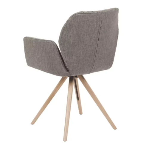 Mobitec Mood 99 eetkamerstoel met houten poten - Afbeelding 6