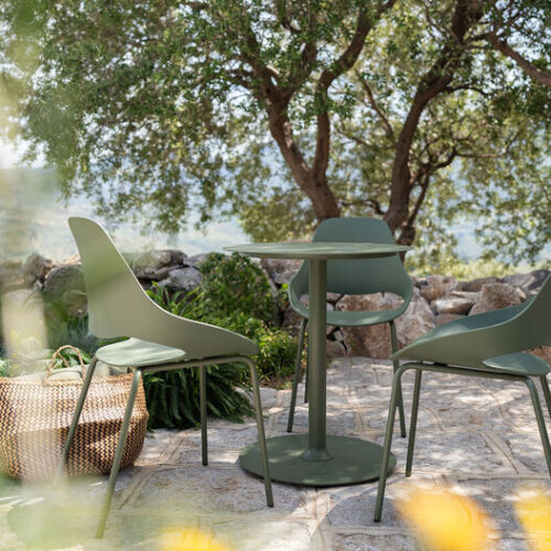 Pico outdoor dining table met ronde voet van Houe - Afbeelding 3
