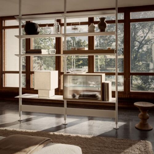 Pira G2 roomdivider of wandkast op maat van String Furniture