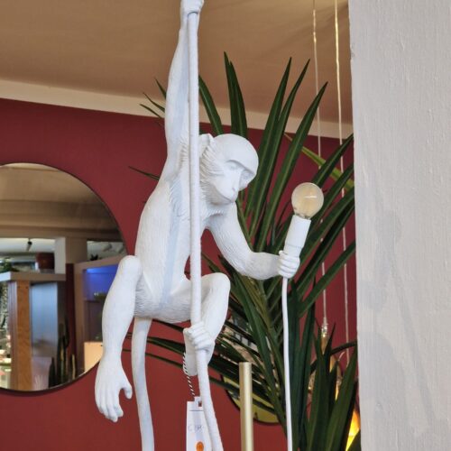 The Monkey hanglamp wit van Seletti - Showmodel (2 beschikbaar)