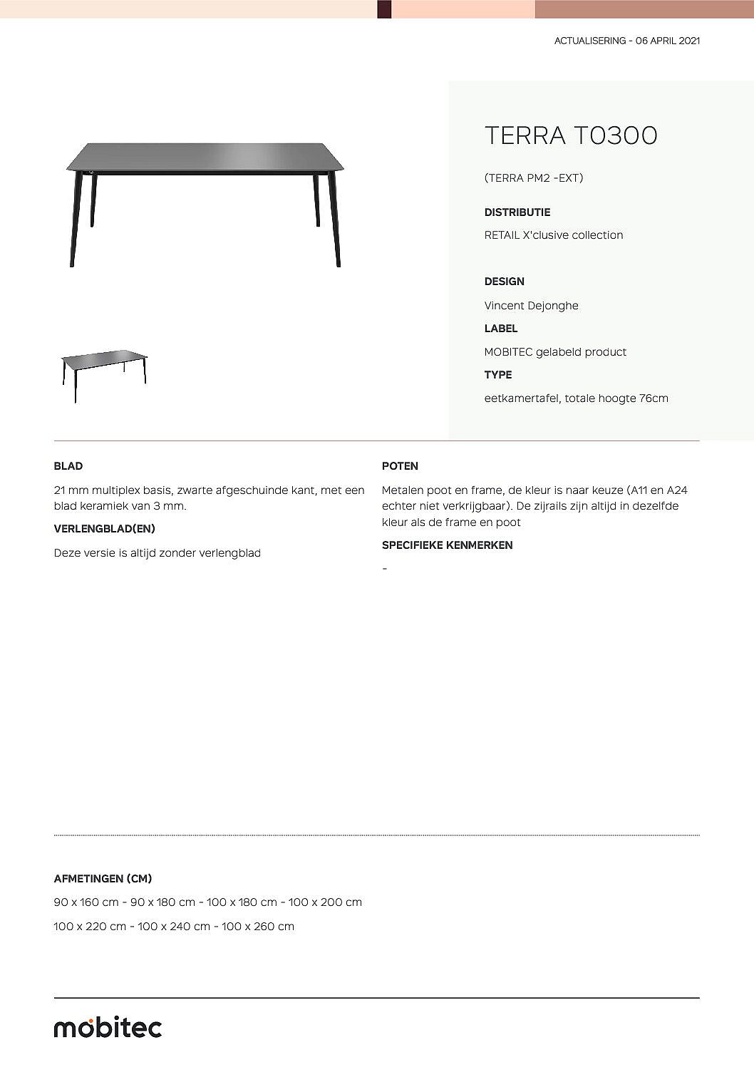 Terra tafel van Mobitec - Afbeelding 6