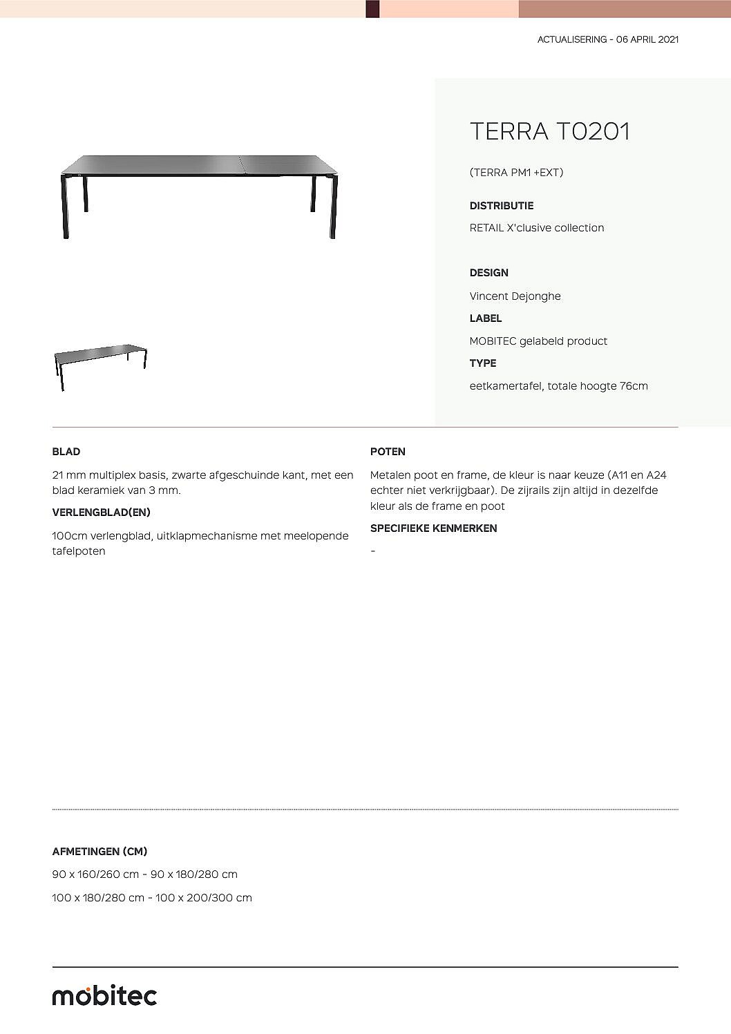 Terra tafel van Mobitec - Afbeelding 7