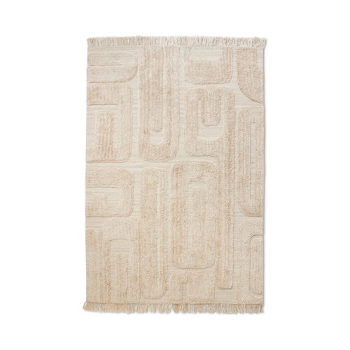 Tufted Rug Limestone 200 x 300 cm van HKliving