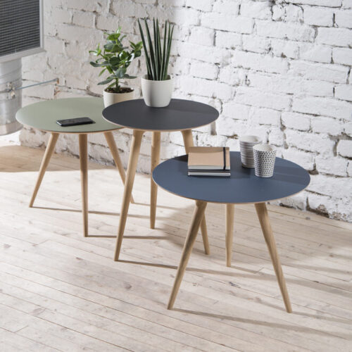 Gazzda Arp linoleum bijzettafel