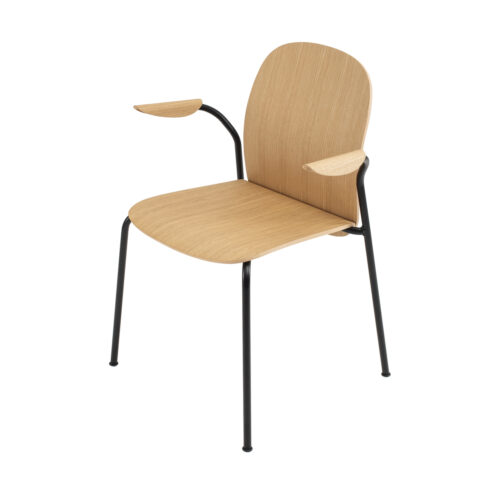 Gazzda stoel Book hout met armleuning - Afbeelding 3