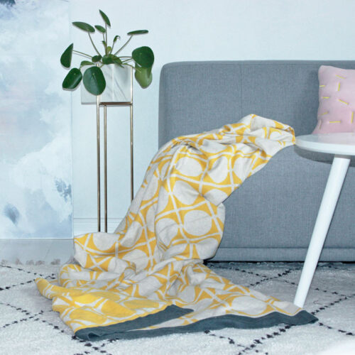 Don Yellow plaid van Funky Doris - Afbeelding 2