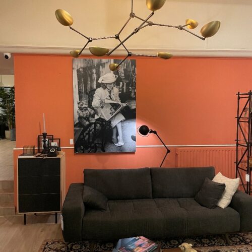 101 Copenhagen Drop Chandelier Brass - Showmodel - Afbeelding 5