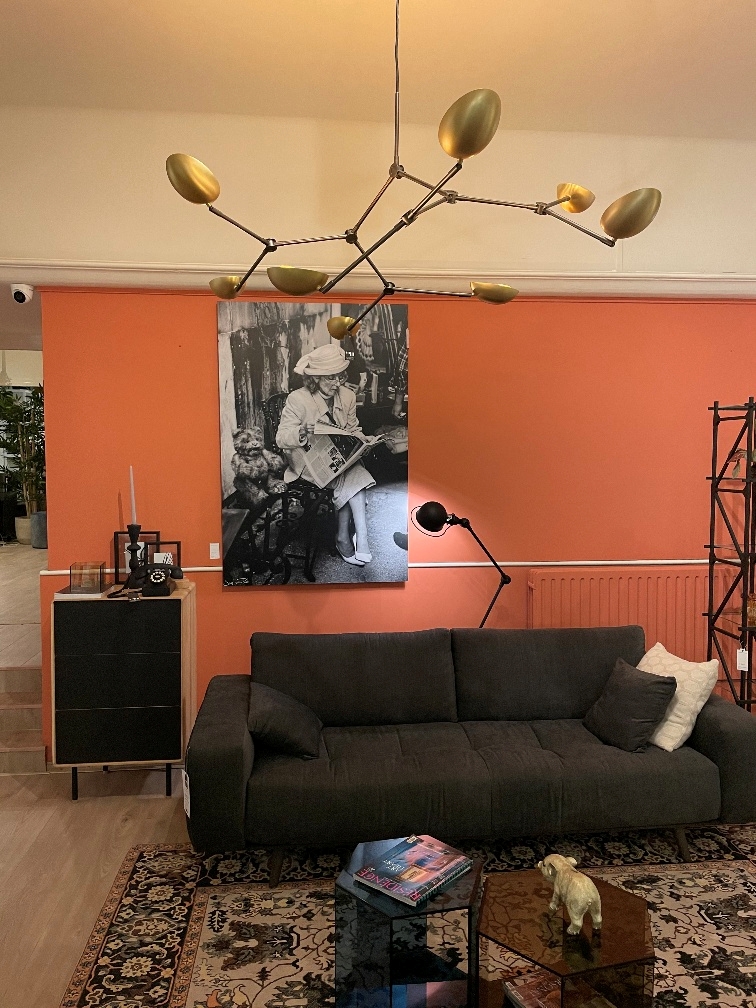 101 Copenhagen Drop Chandelier Brass - Showmodel - Afbeelding 5