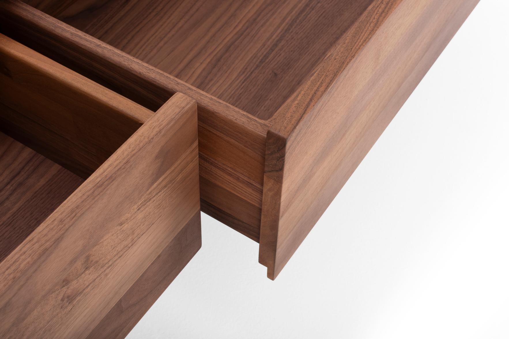 Gazzda Fawn lowboard 3 lades walnoot - tv kast - Afbeelding 5