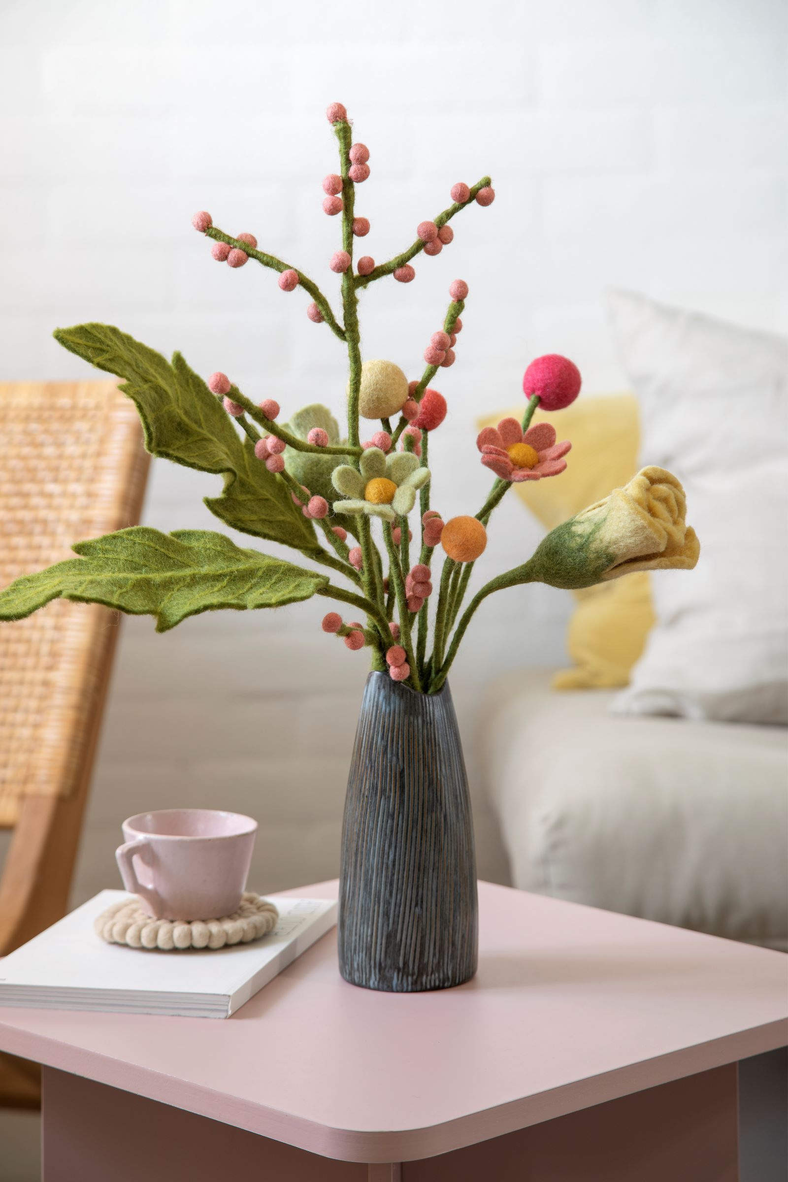 Vilten bloemen van Gry & Sif - Afbeelding 7