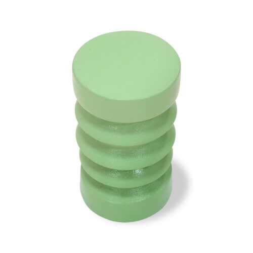 Bijzettafel Stoneware Green aardewerk van HKliving - Afbeelding 3