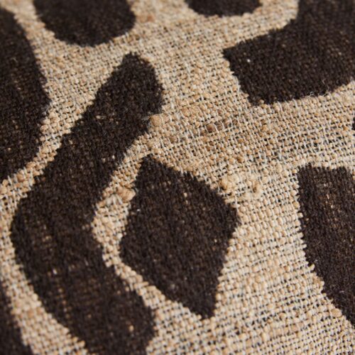 Alternative view of HKliving Woven Striped Cushion Blush