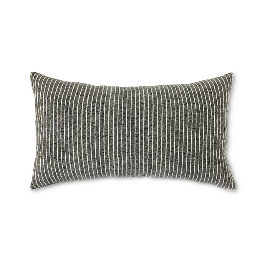 HKliving Striped Monochrome Cushion