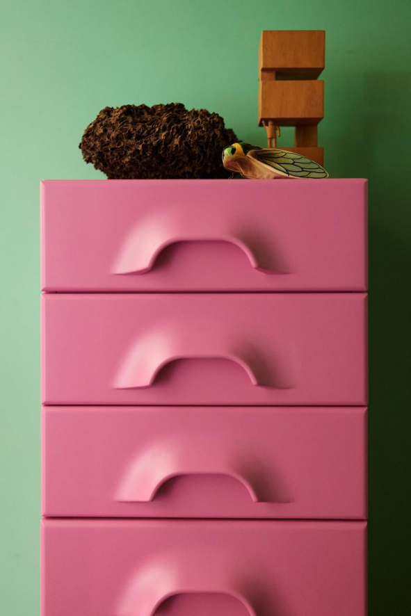 Ladekast Pink 8 lades van HKliving - Afbeelding 4