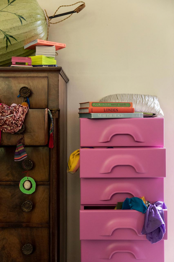 Ladekast Pink 8 lades van HKliving - Afbeelding 5
