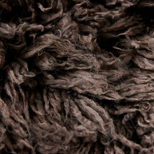 HKliving Fluffy vloerkleed Espresso 200 × 300 cm - Afbeelding 4