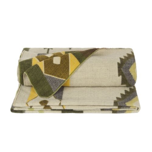 Native Plaid Moss Green van Alpaca Loca - Afbeelding 3