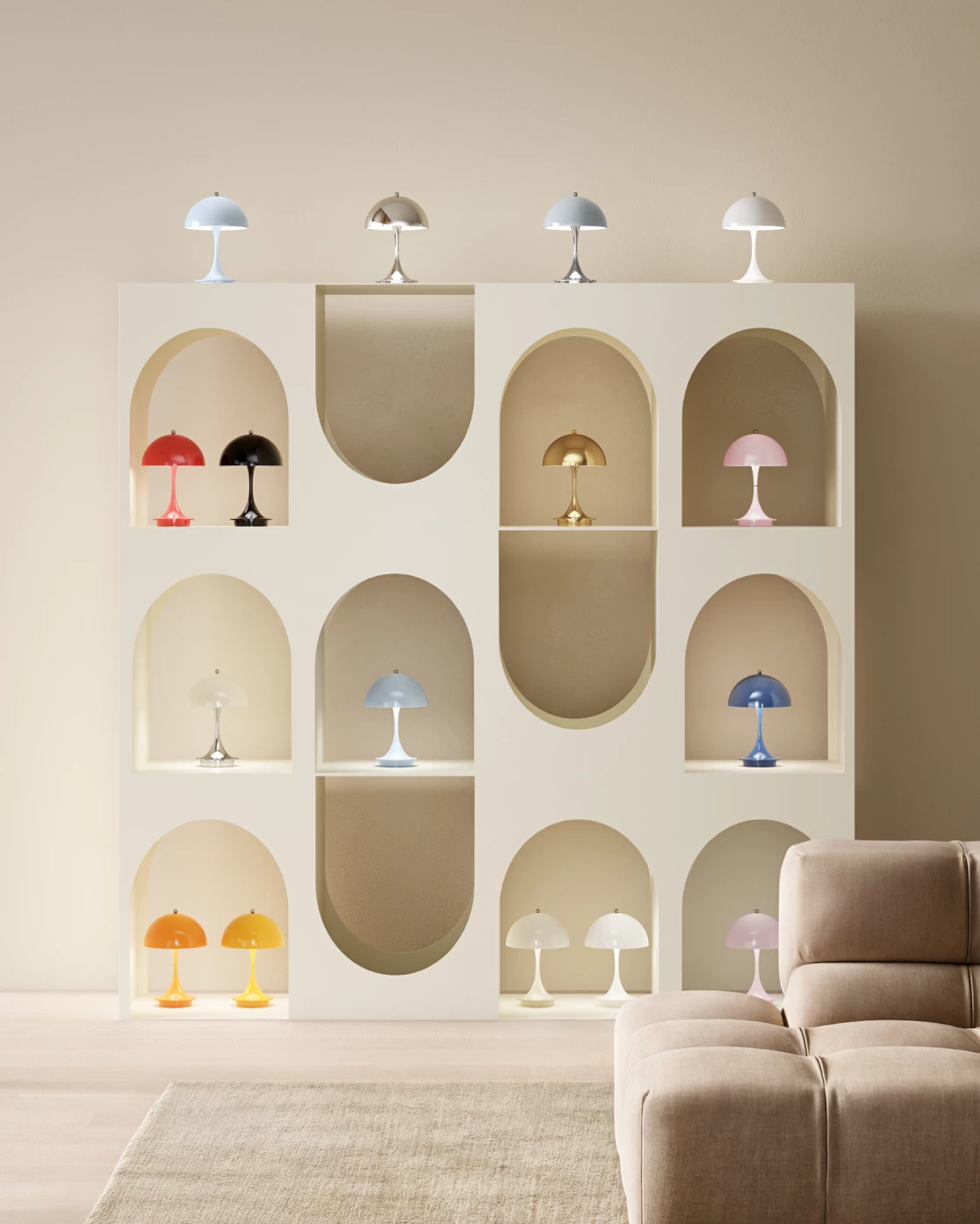 Panthella Portable 160 van Louis Poulsen - Afbeelding 3