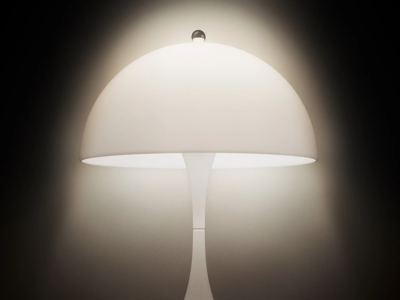Louis Poulsen Panthella MINI 250 opaal tafellamp - Voorraadmodel - Afbeelding 3