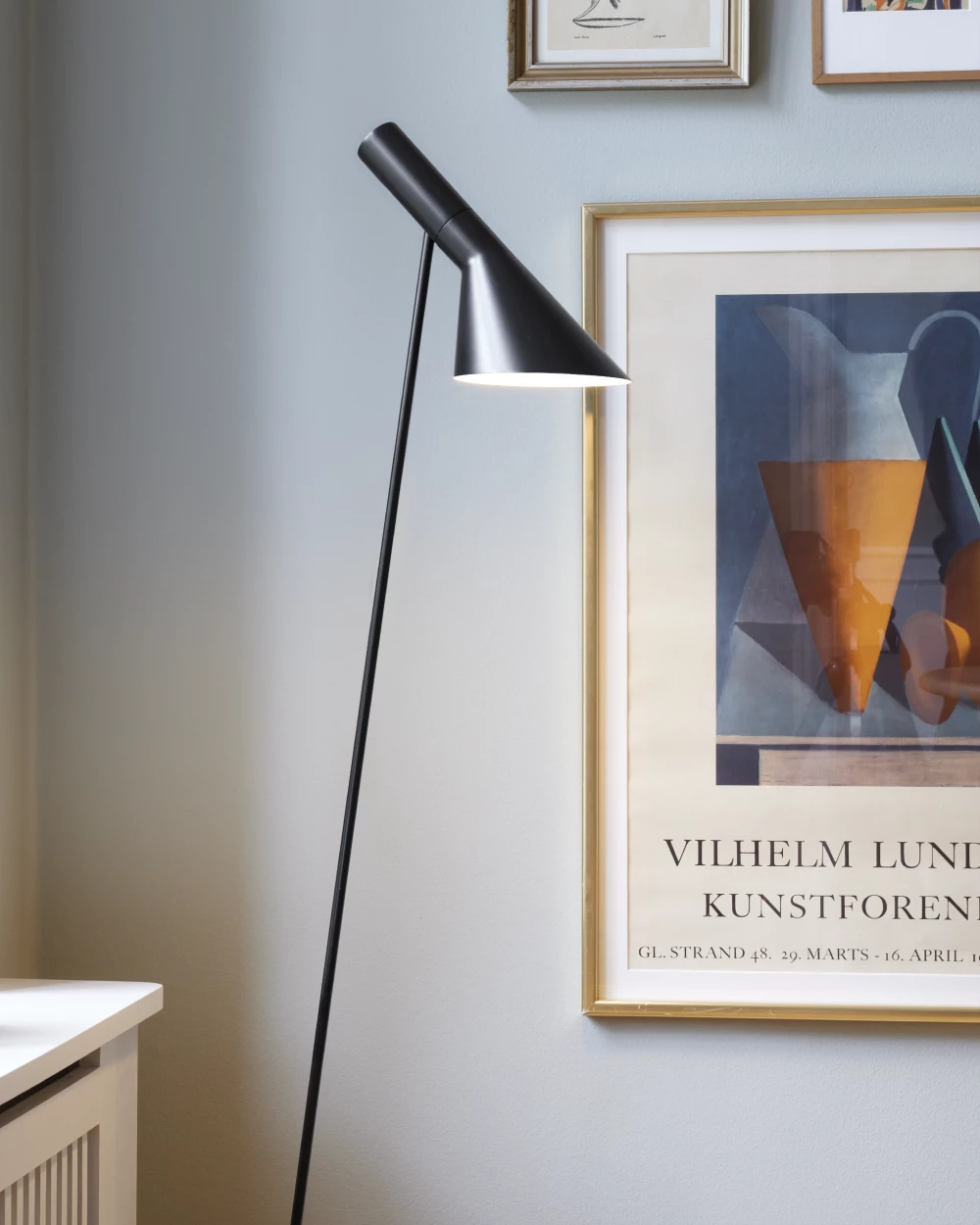 Louis Poulsen AJ vloerlamp zwart - Voorraadmodel