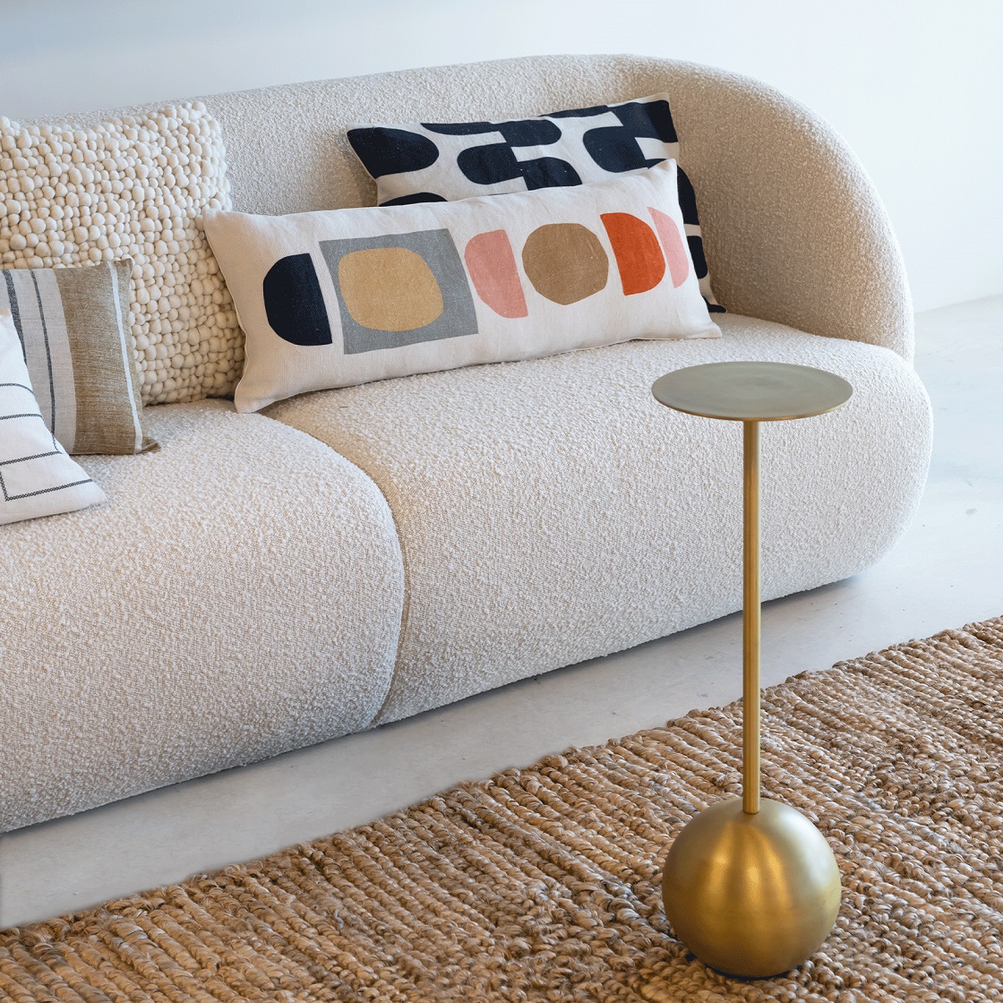 Side table goud S/M van Urban Nature Culture