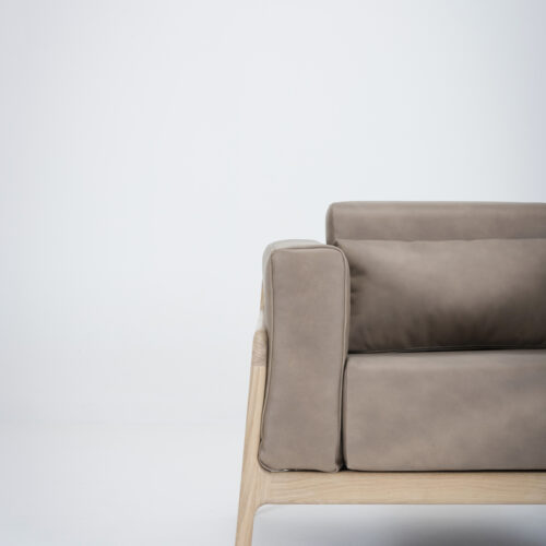 Alternative view of Gazzda Fawn fauteuil leder