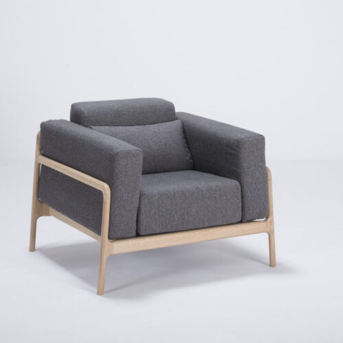 Gazzda Fawn fauteuil leder - Afbeelding 3
