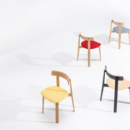Gazzda Nora Chair beklede eetkamerstoel - Afbeelding 3