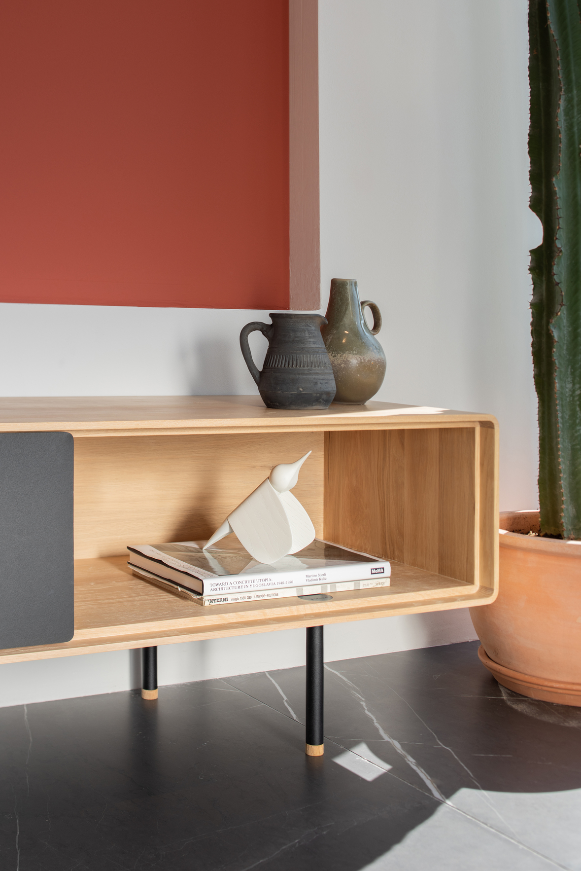 Gazzda Fina lowboard twee lades 200 - tv kast - Afbeelding 2