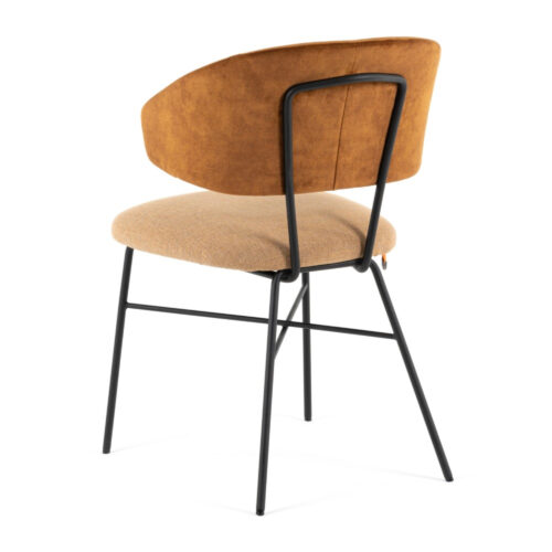 Alternative view of Toro stoel met metalen frame en arm van Mobitec