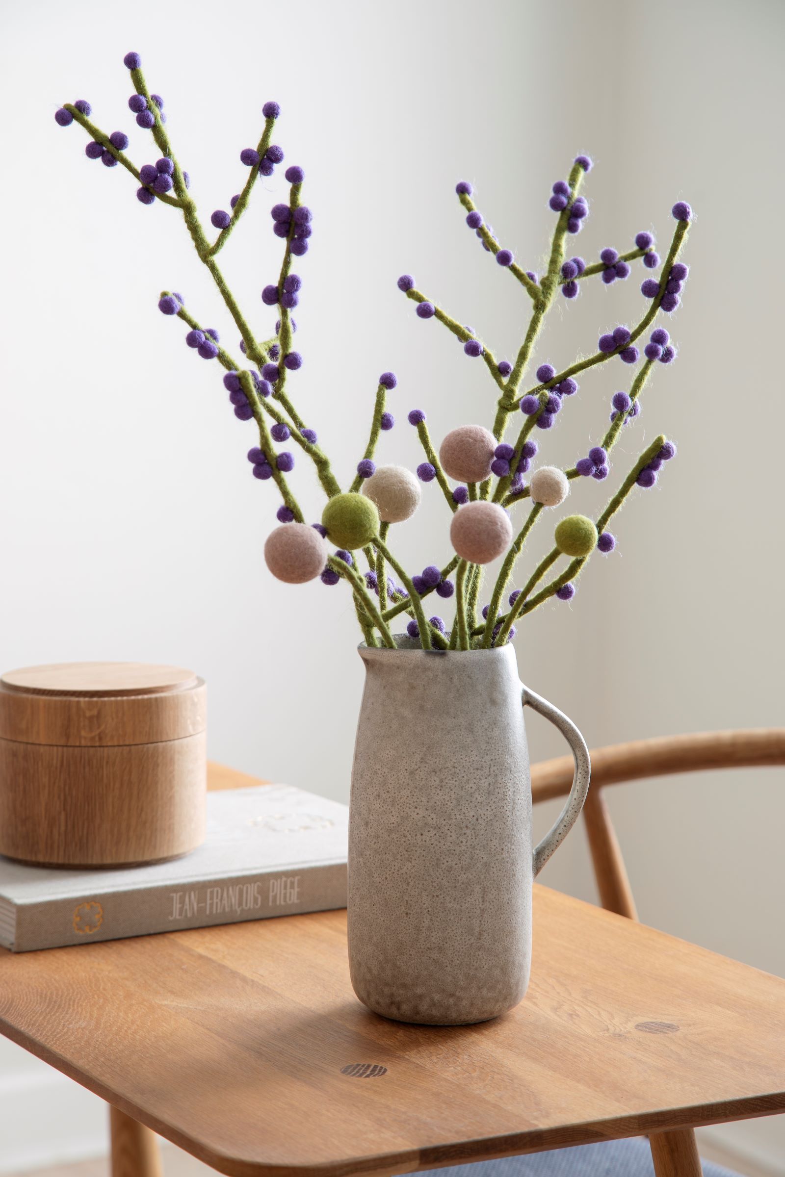 Vilten bloemen van Gry & Sif - Afbeelding 3